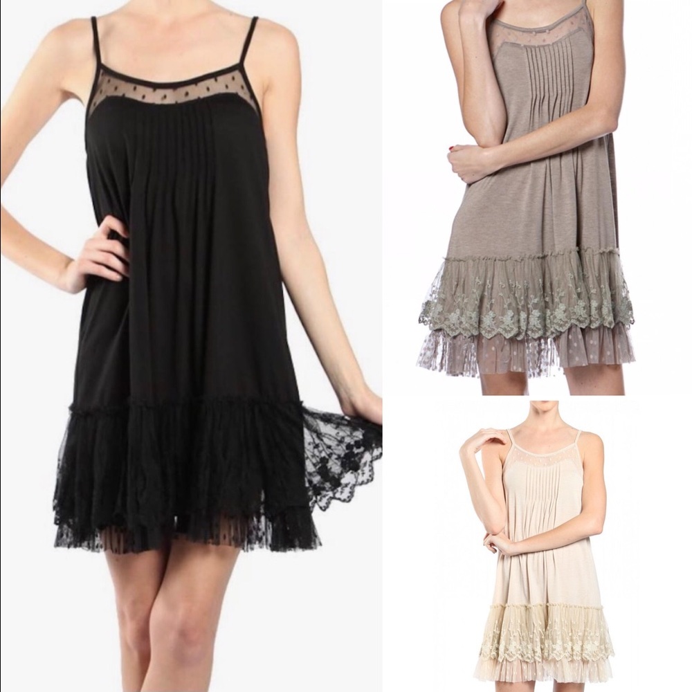 Plus Size Slip Dress/Extender